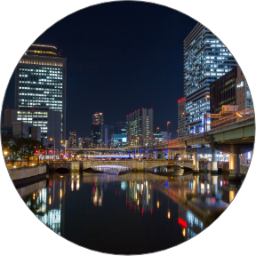 歴史と現代が交わる景観